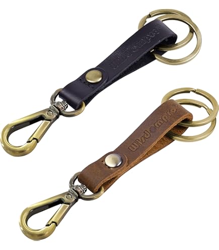 maycom Detachable Keychain Through Waist Belt Double Loops